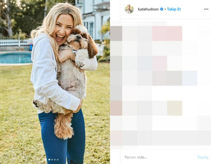 İşte Kate Hudson'ın doğum günü konvoyu