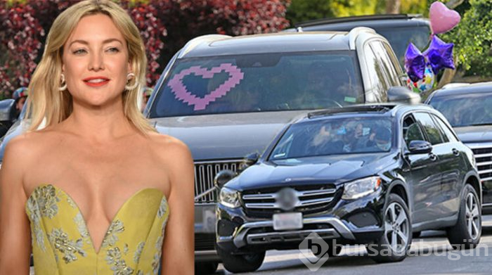 İşte Kate Hudson'ın doğum günü konvoyu