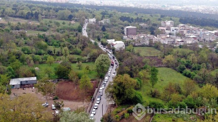 Bursa'da kısıtlama öncesi su kuyruğu