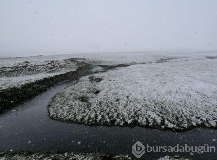 Ordu'daki yaylalar beyaza büründü