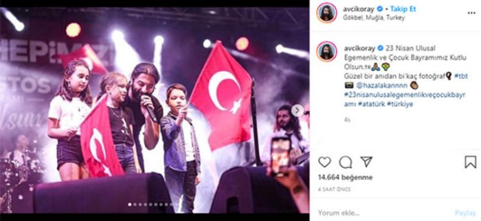 Ünlülerden 23 Nisan mesajı! 