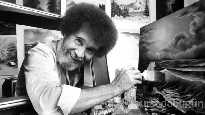  İlham perisi Ressam Bob Ross'un sıra dışı hayat hikayesi