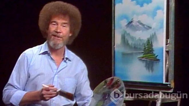  İlham perisi Ressam Bob Ross'un sıra dışı hayat hikayesi