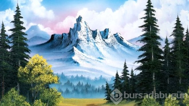  İlham perisi Ressam Bob Ross'un sıra dışı hayat hikayesi