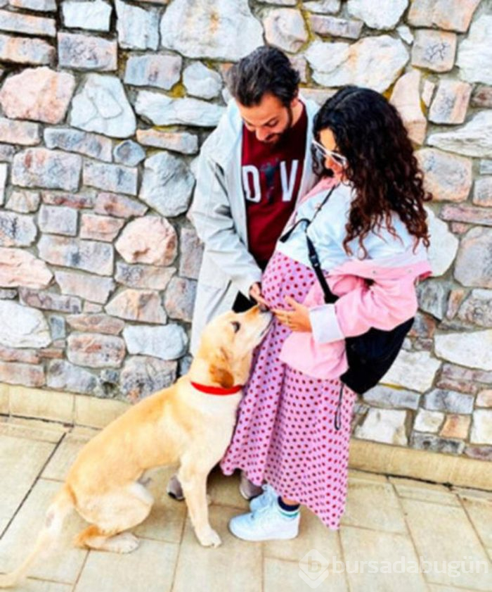 İşte' Cansu Tosun'un bebeği 