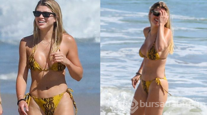 Karantina  Sofia Richie'yi durduramadı! Sahilde denizin ve güneşin tadını çıkardı...