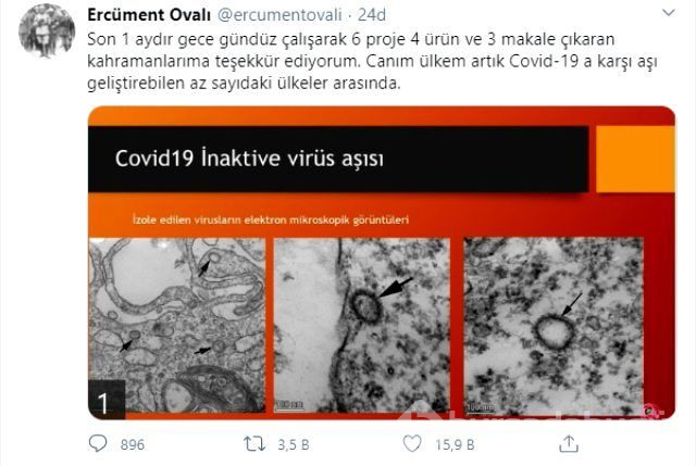 Ercüment Ovalı'dan koronavirüs aşısı açıklaması