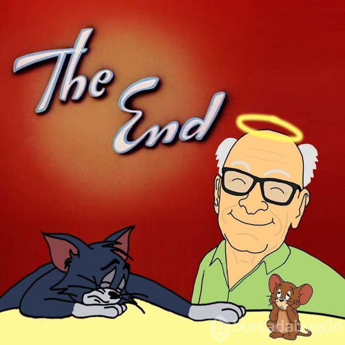 Tom ve Jerry ile Temel Reis'in yaratıcısı özel çizimlerle uğurlandı