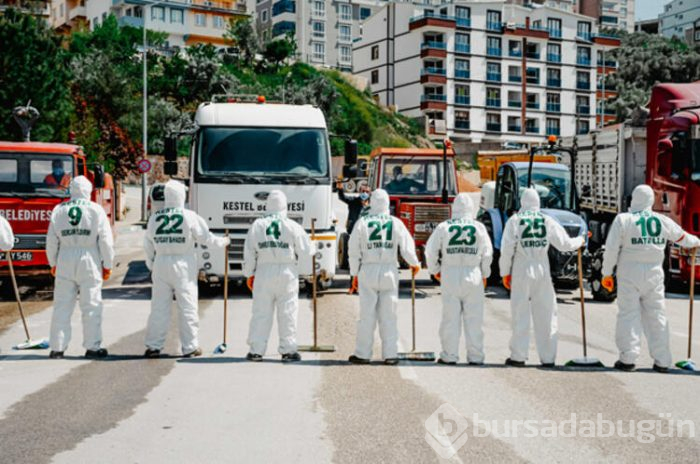 Bursaspor'un şampiyonları korona virüse karşı! 