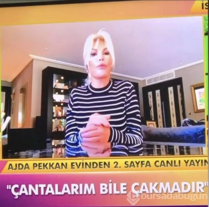 Ajda Pekkan: "Çantalarımın hepsi çakmadır"