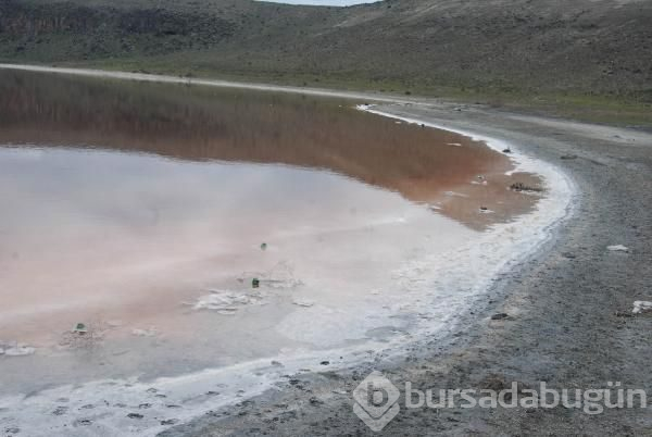 Konya'da bulunan 'Dünyanın nazar boncuğu' kurudu