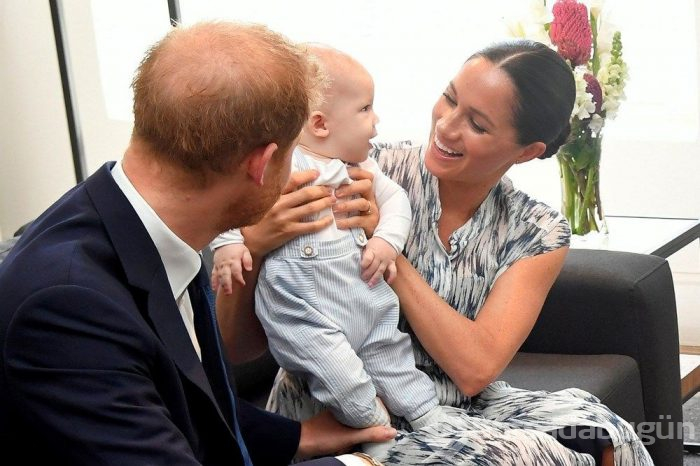 Meghan Markle ve Prens Harry'nin oğulları Archie'nin birinci yaş kutlaması