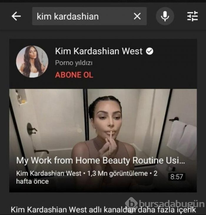 Kim Kardashian'ın Youtube kanalını hacklediler. Bilgilerine porno yıldızı yazdılar!