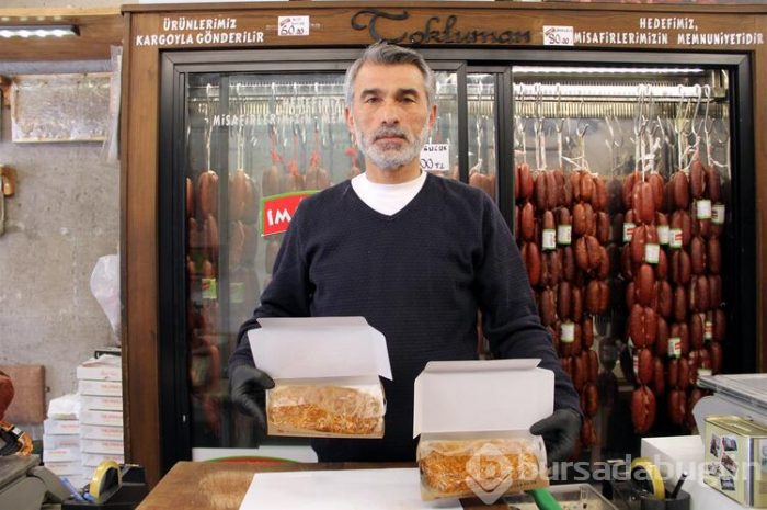 Kayseri'ye özgü lezzet 'sucuk içi'