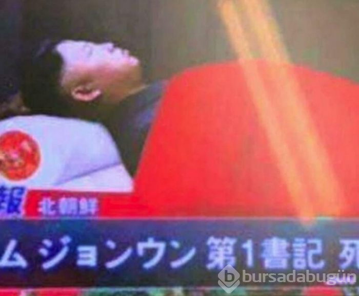 O görüntü olay yarattı! Kim Jong-Un tabutta!