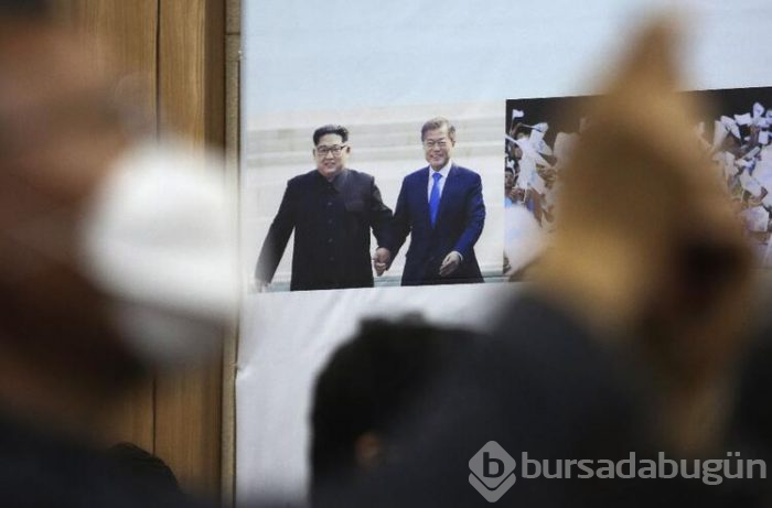 O görüntü olay yarattı! Kim Jong-Un tabutta!
