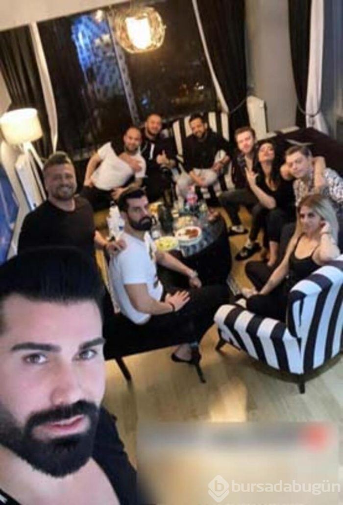 İşte skandal partinin detayları...