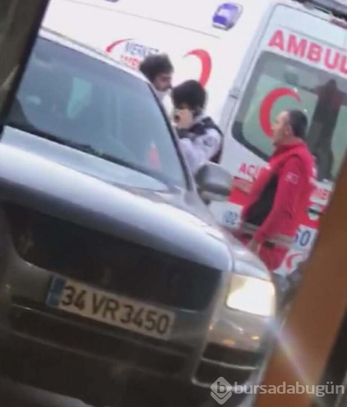 Ciple hastaneye girmeye çalıştı!