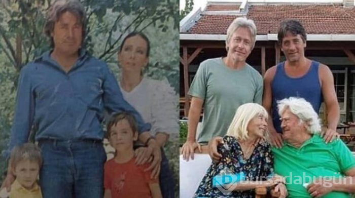 Cüneyt Arkın'dan aile fotoğrafı