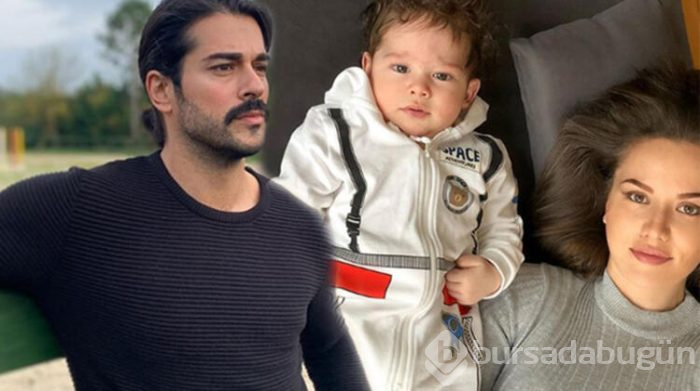 Burak Özçivit oğlunu paylaştı