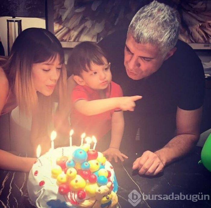 Özcan Deniz oğlunun doğum gününü böyle kutladı