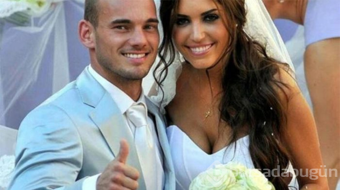 Yenge, Sneijder'le aralarındaki tüm bağları kopardı