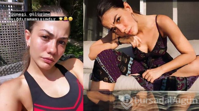 Demet Özdemir'den güneşlenme pozu
