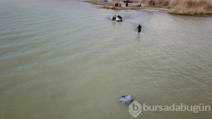  Van Gölü'nde drone operasyonu! 