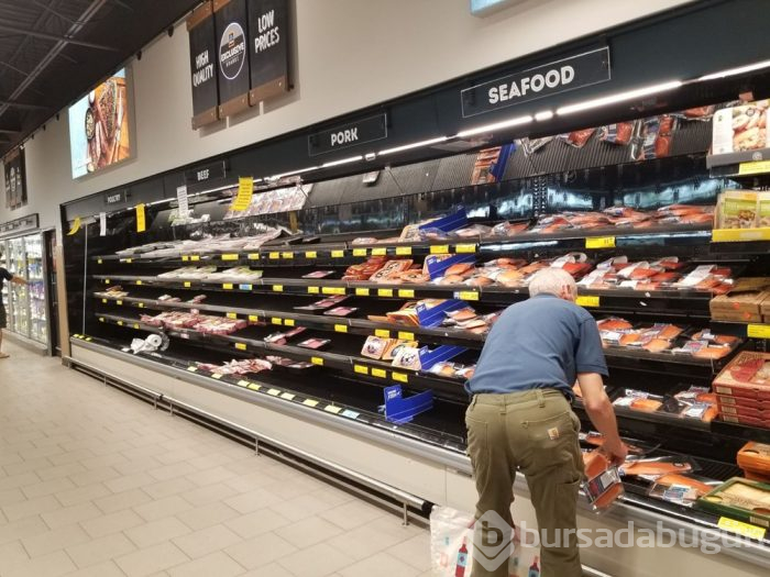 Et reyonları boş kaldı