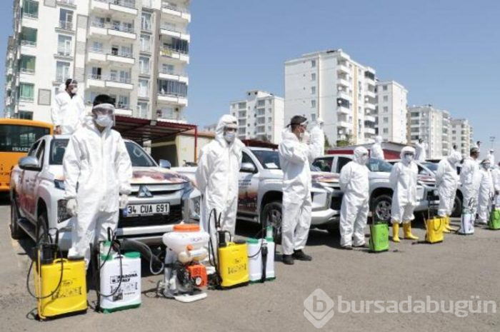 Diyarbakır'da böcek mücadelesi! 