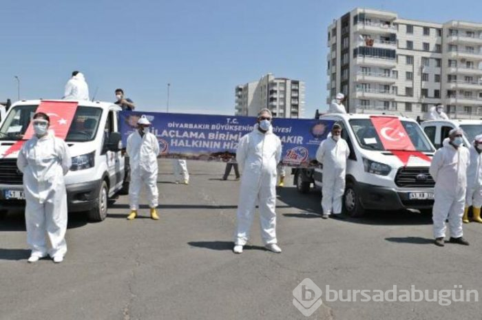 Diyarbakır'da böcek mücadelesi! 