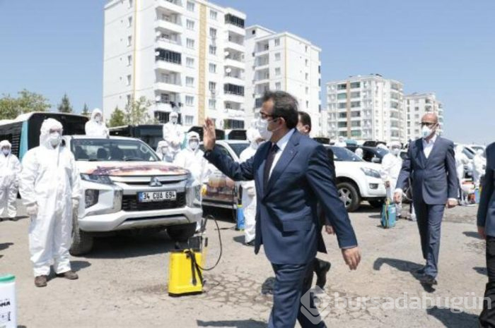Diyarbakır'da böcek mücadelesi! 