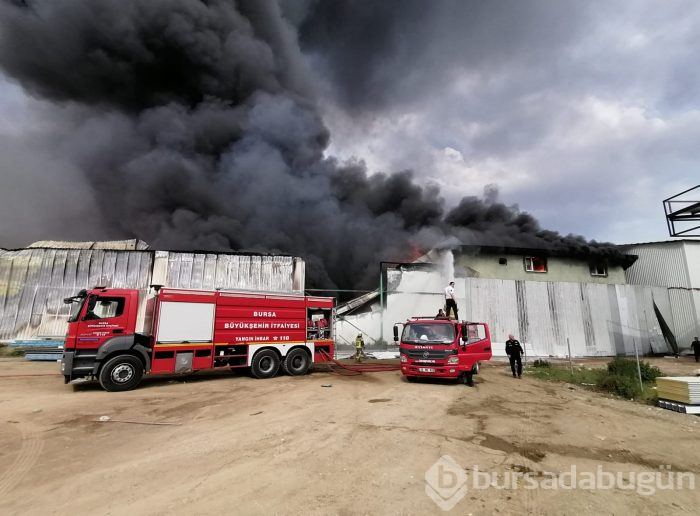 Bursa Gürsu'da yangın	