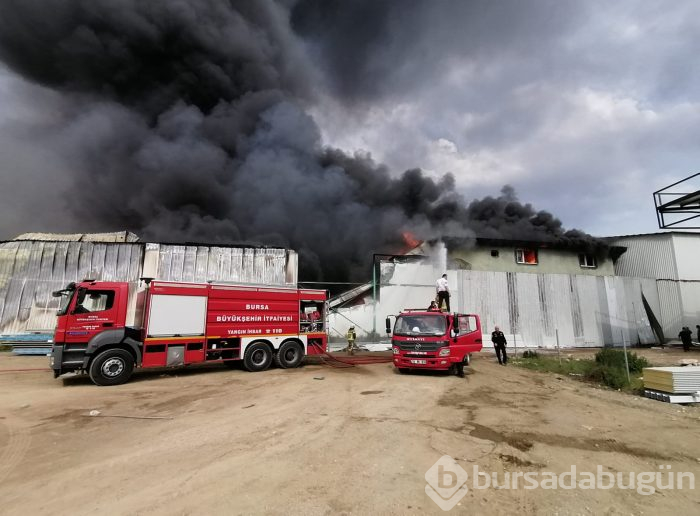 Bursa Gürsu'da yangın	
