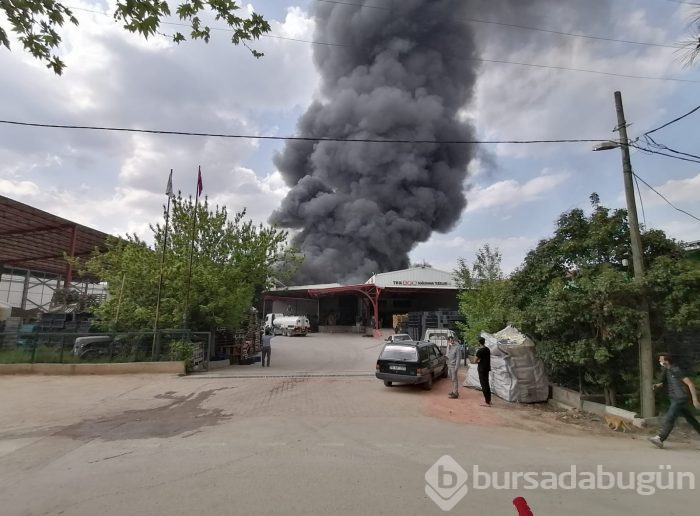 Bursa Gürsu'da yangın	