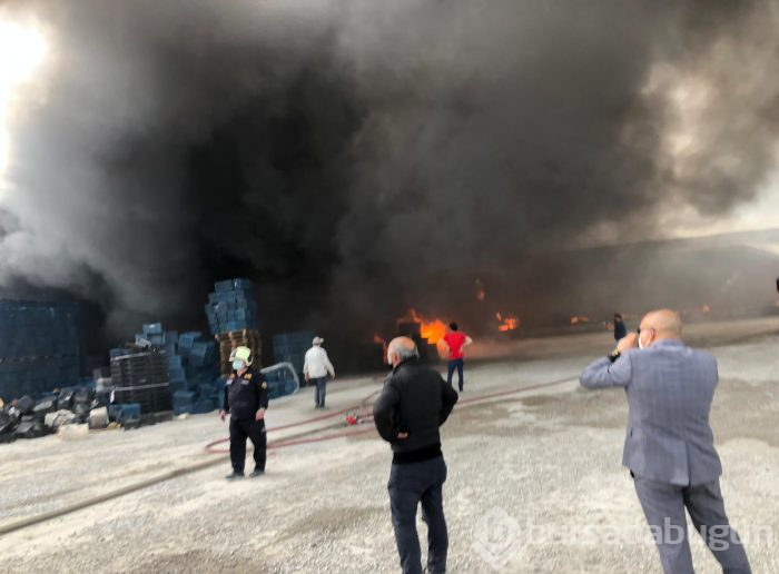 Bursa Gürsu'da yangın	