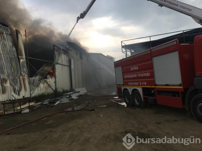 Bursa Gürsu'da yangın	