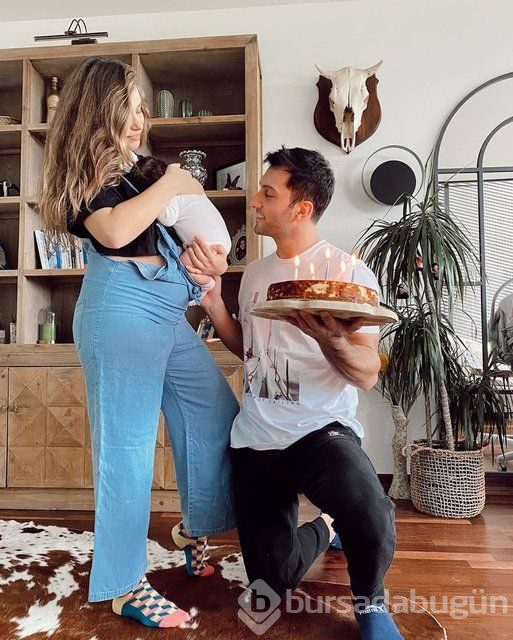 Hande Erçel yeğeniyle beğeni topladı
