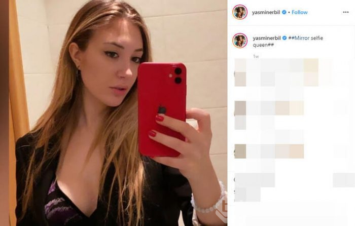 Yasmin Erbil o mesajı paylaştı! "Güzelliğimin..."