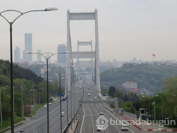 İşte yasağın ilk gününde yolların durumu