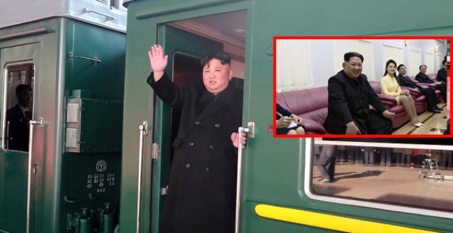 Dünyanın merak ettiği lider Kim Jong-un'un zırhlı zevk treni