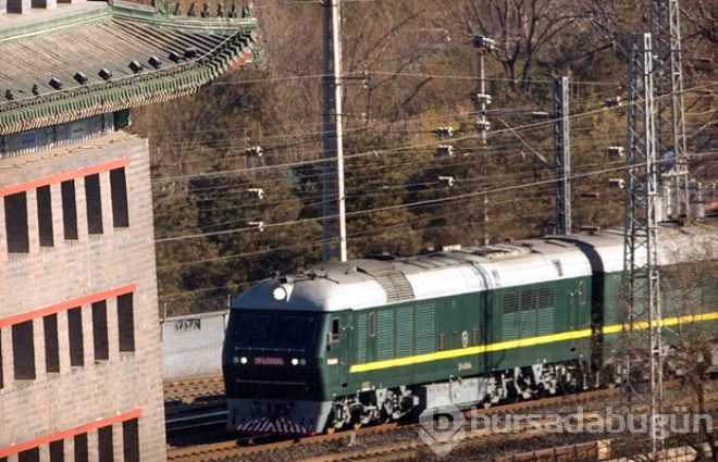 Dünyanın merak ettiği lider Kim Jong-un'un zırhlı zevk treni