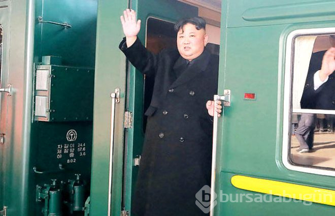 Dünyanın merak ettiği lider Kim Jong-un'un zırhlı zevk treni