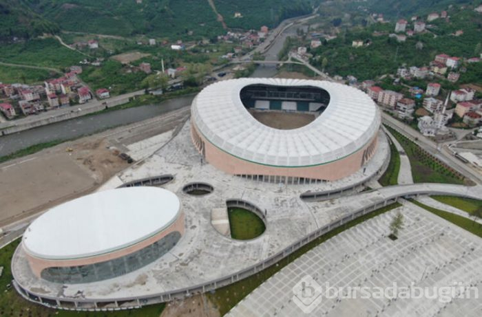 Çotanak Spor Kompleksi'nin yapımında sona yaklaşıldı