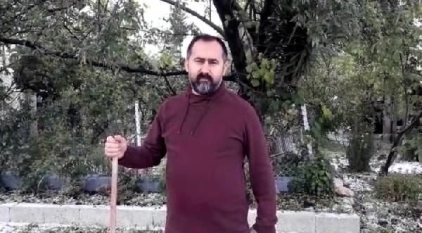 Mersin'in Erdemli ilçesinde 'dolu' seralara zarar verdi