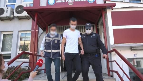 Bursa'da aracına çıplak kadın afişi astı
