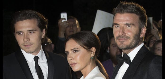 David Beckham ve Victoria Beckham'dan sürpriz kutlama
