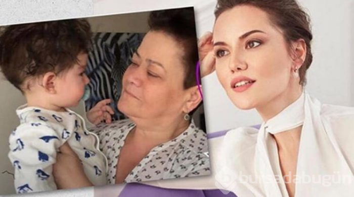 Fahriye Evcen, Karan'ı ve annesini paylaştı