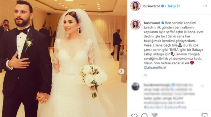 Alişan ve Buse Varol'dan sosyal medyada romantik paylaşımlar
