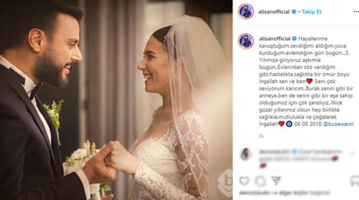 Alişan ve Buse Varol'dan sosyal medyada romantik paylaşımlar